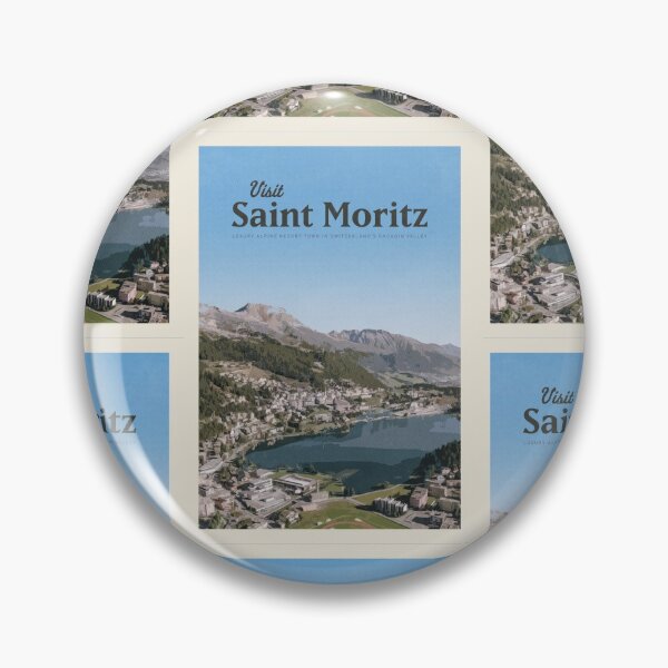 Item preview, Visit Saint Moritz designed and sold by Mercury Club.