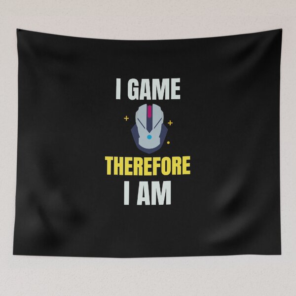 Item preview, I Game Therefore I am designed and sold by 30-Merch.