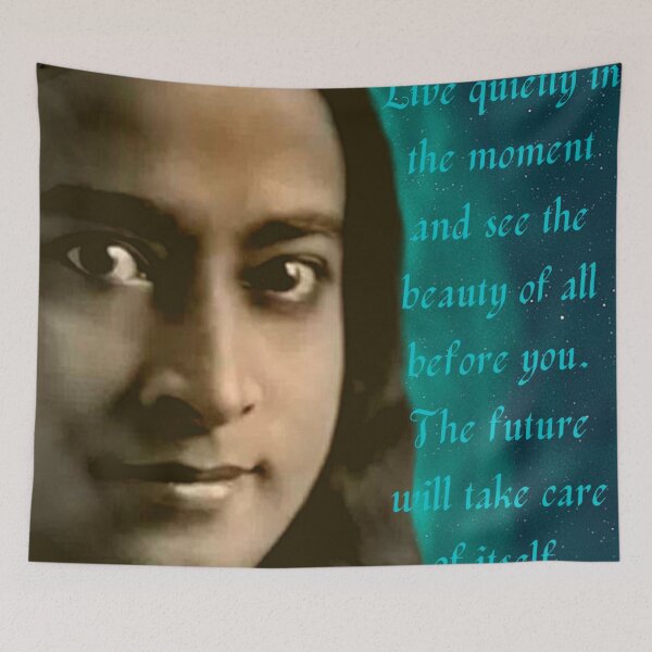 Item preview,  Paramahansa Yogananda Photo and Quote. designed and sold by PowerSymbols.