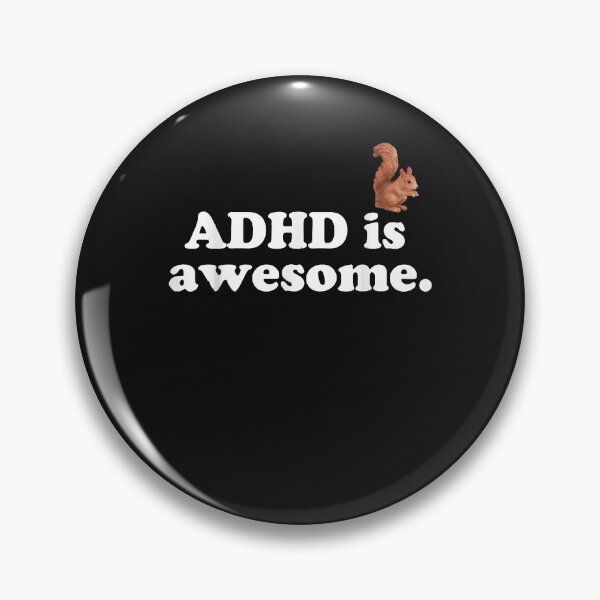 Artikelvorschau, ADHD is Awesome Squirrel T-Shirt entworfen und verkauft von Lukifo-Mission.
