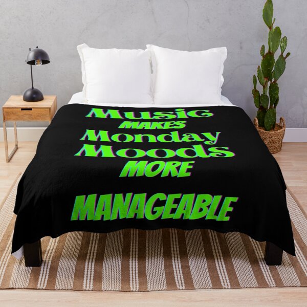 Item preview, Music makes Monday moods more manageable #5 designed and sold by AnnaBBS.