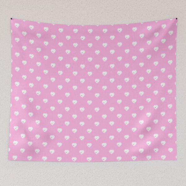Item preview, Heart and birds in pink color pattern designed and sold by preeyavis.