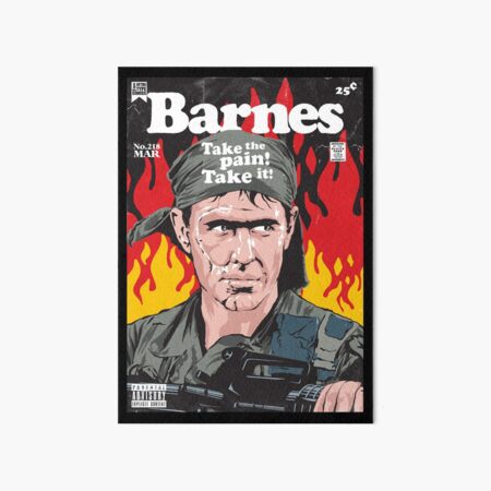 Artikel-Vorschau von Barnes, designt und verkauft von Retro Type.