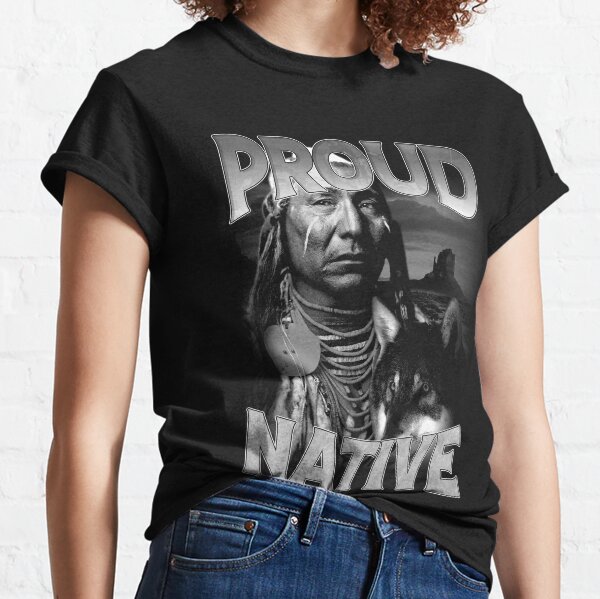 Native American Indian T-Shirt Indigenous culture native bloodline  frontline warrior spirit stolen land American injustice tee