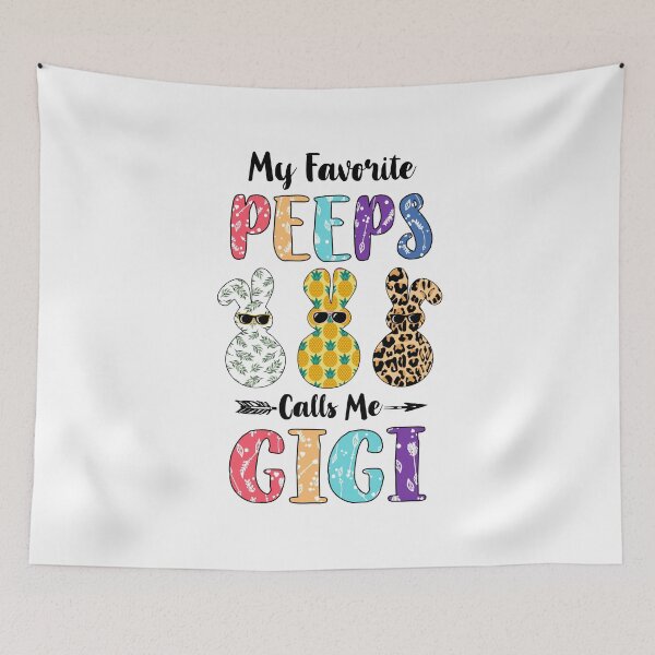 Item preview, My Favorite Peeps Call Me Gigi Easter Day Gifts designed and sold by cadieuxart.