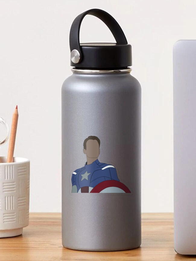 Captain America Water Bottle Labels