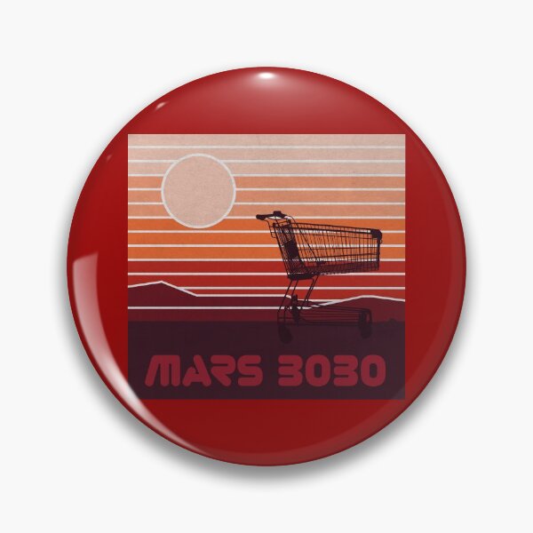 Item preview, Mars 3030 shopping cart trolley rover evolution future funny designed and sold by SolidEarthArt.
