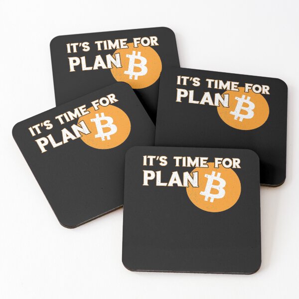 Item preview, Time For Plan B Bitcoin Logo Funny BTC XRP Coin designed and sold by Renergie.