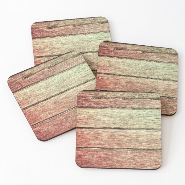 Item preview, blush weathered wood rustic shabby textured stripes designed and sold by chihuahuashower.