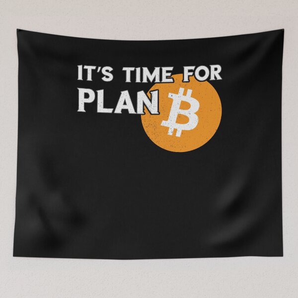Item preview, Time For Plan B Bitcoin Logo Funny BTC XRP Coin designed and sold by Renergie.