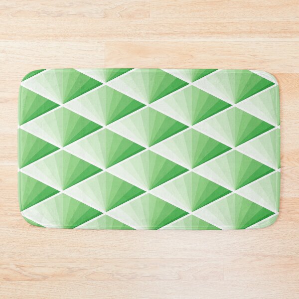 Item preview, GREEN JAPAN TILE ART FANS PATTERN BY SUBGIRL designed and sold by SUBGIRL.