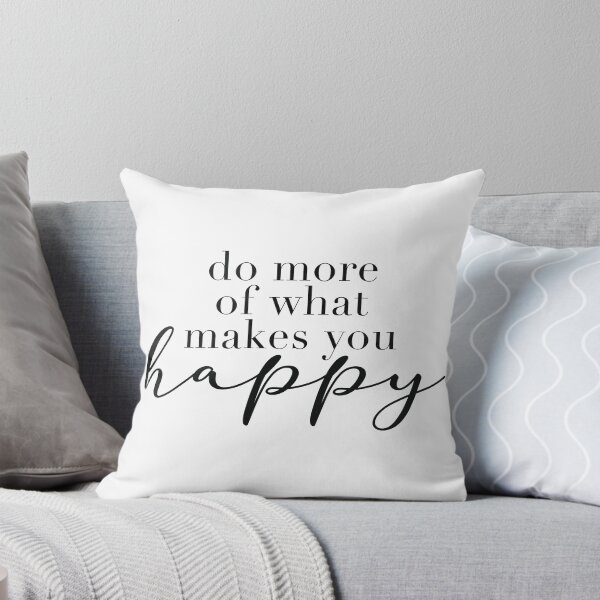 Item preview, Do more of what makes you happy Quote in Black designed and sold by lovelyliaa.