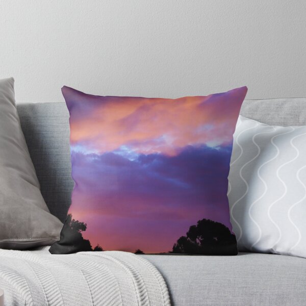 Item preview, saturated pink orange blue trendy sunset designed and sold by leiriin.