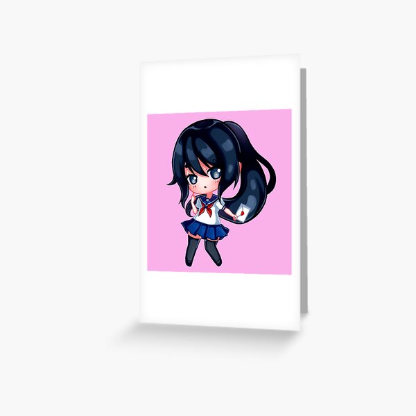 Yandere Simulator- Osana Najimi Greeting Card for Sale by Sparkese