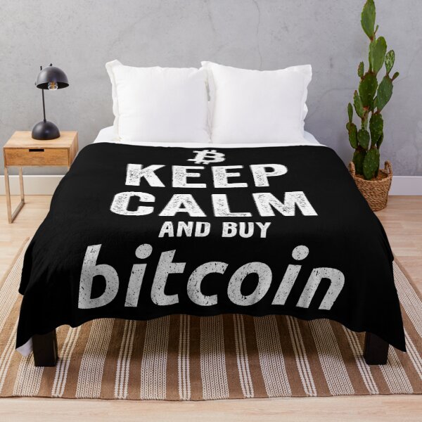 Item preview, Keep Calm And Buy Bitcoin Funny BTC Bit Coin Logo designed and sold by Renergie.