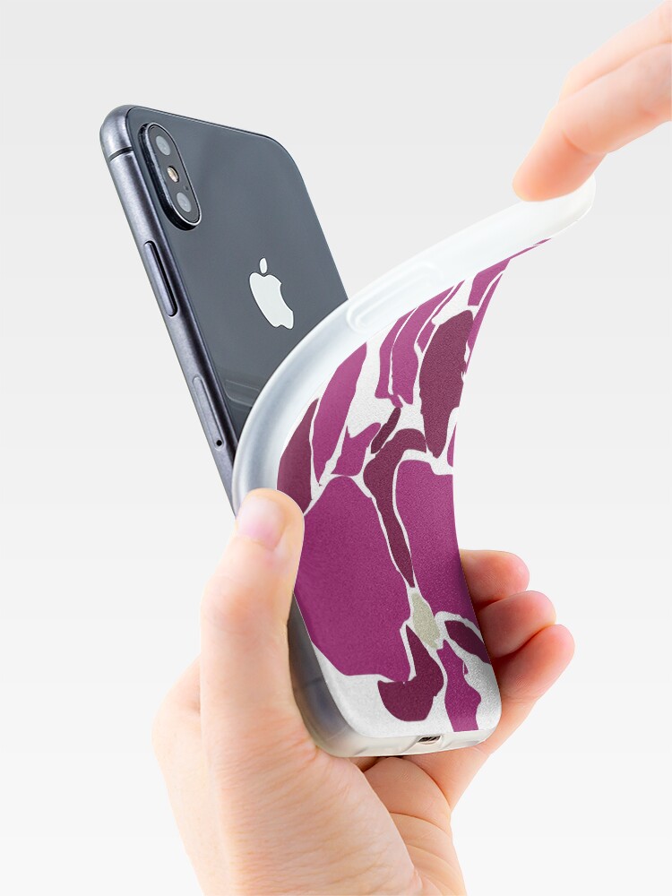 Thumbnail 4 of 5, iPhone Case, Orchards in Pink designed and sold by naomicrain.