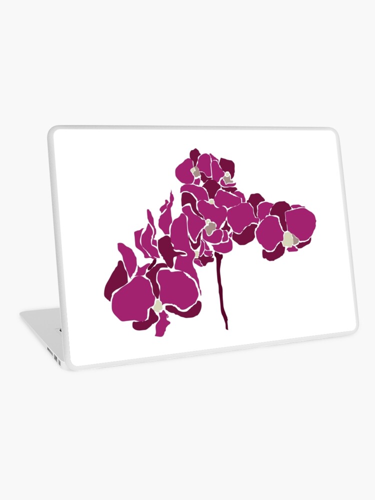Thumbnail 1 of 2, Laptop Skin, Orchards in Pink designed and sold by naomicrain.