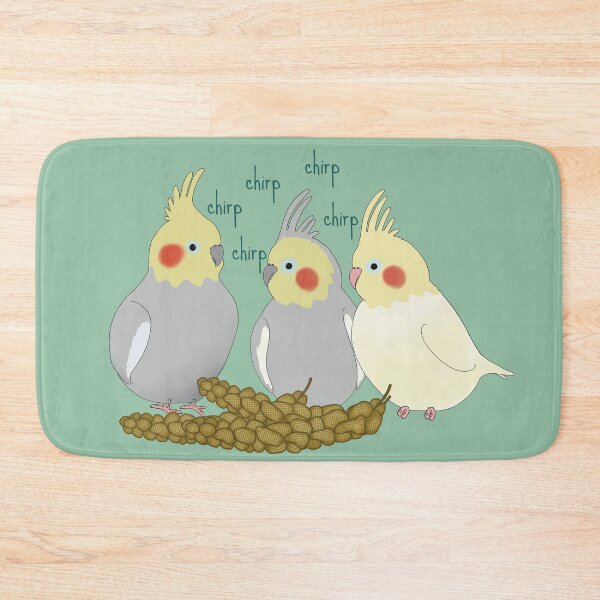 Item preview, Lovely Cockatiel Chicks Chirp Chirp  designed and sold by jvcoart.