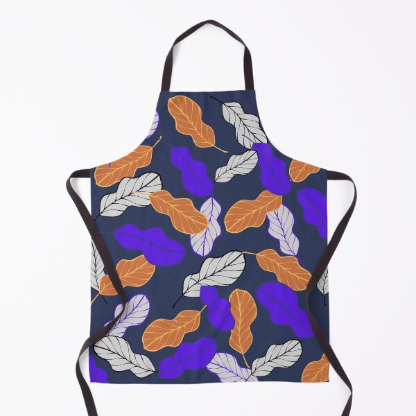 Item preview, BLUE, BROWN, GREY leaves designed and sold by NymphWareroom.