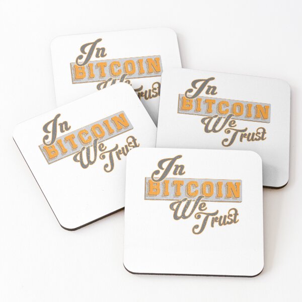 Item preview, In Bitcoin We Trust Funny BTC Meme Crypto Saying designed and sold by Renergie.
