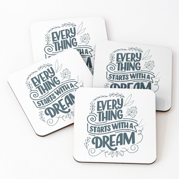 Item preview, Everything starts with a dream designed and sold by AnisosPteron.
