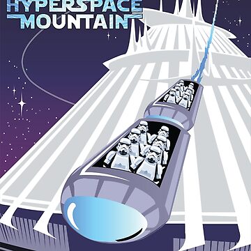 Artwork thumbnail, Hyperspace Mountain by Aurora of Andromeda