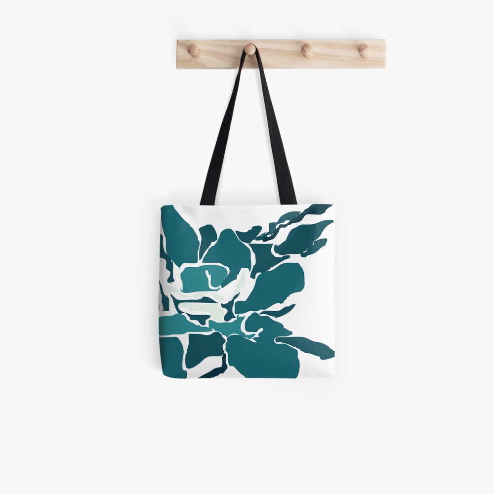 Orchards 2 in Teal Tote Bag