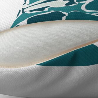 Alternate view of Orchards 2 in Teal Throw Pillow