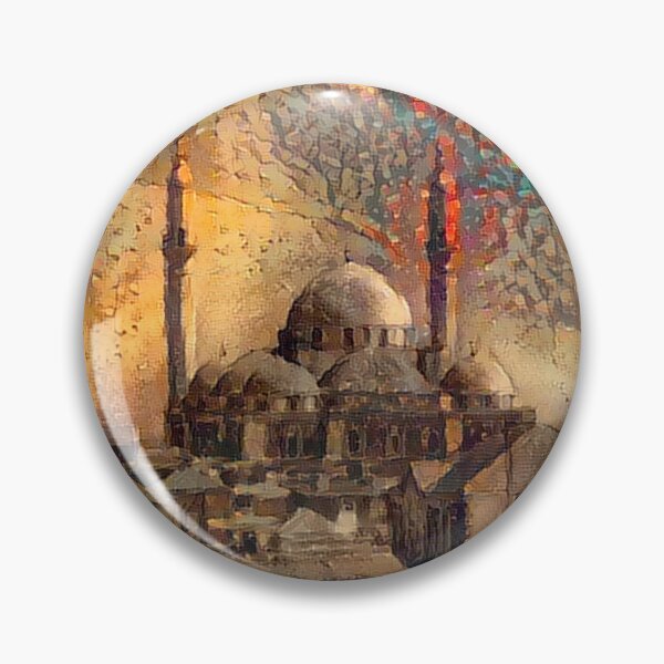 Item preview, Khaled Ibn Al-Walid Mosque in Homs - Cortes designed and sold by Homsalgia.