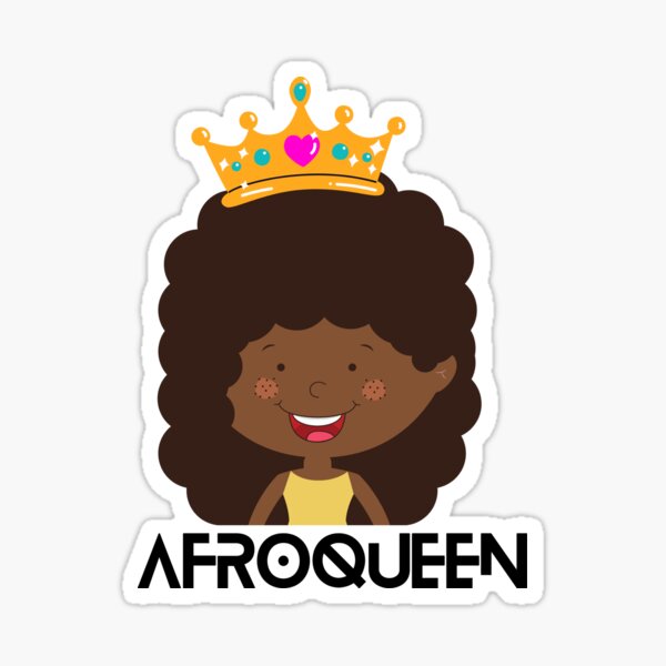 Afroqueen Sticker