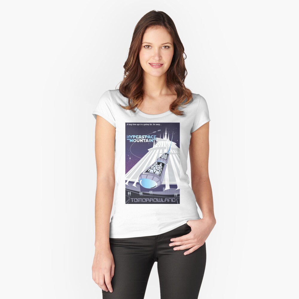 Item preview, Fitted Scoop T-Shirt designed and sold by Noman786.