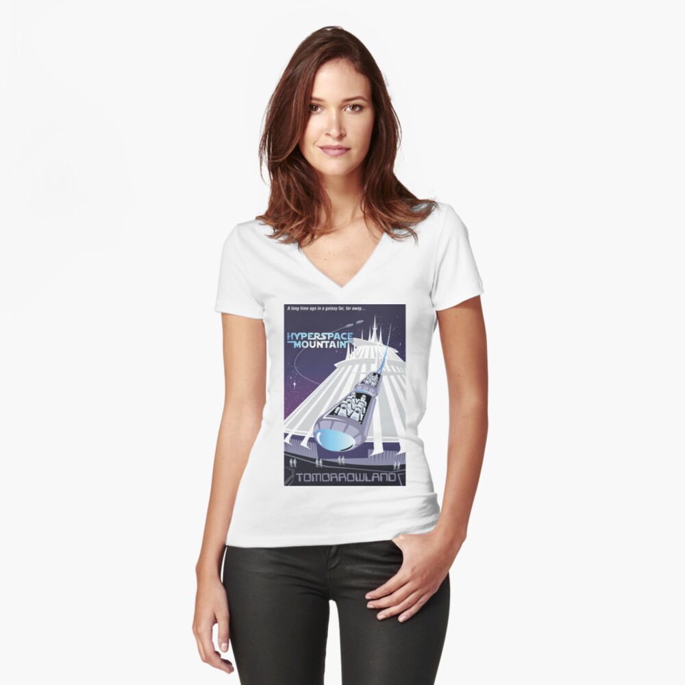 Item preview, Fitted V-Neck T-Shirt designed and sold by Noman786.