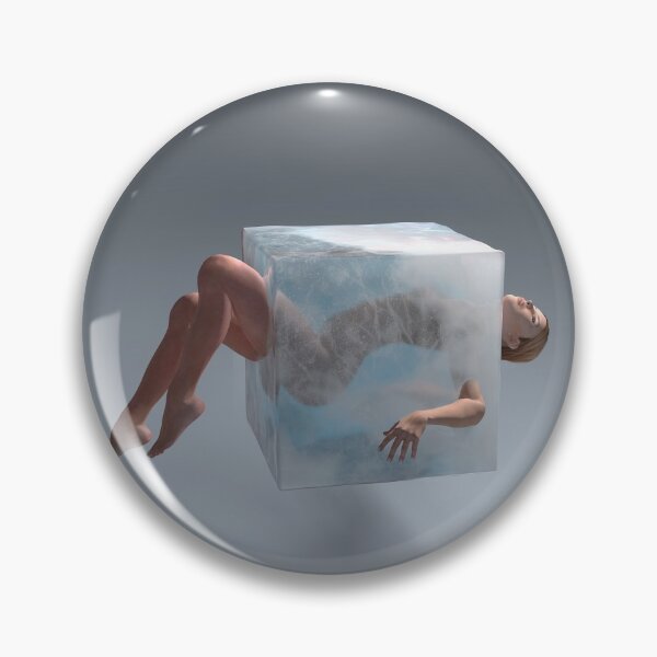 Item preview, Woman in ice cube designed and sold by Mike Kiev art.