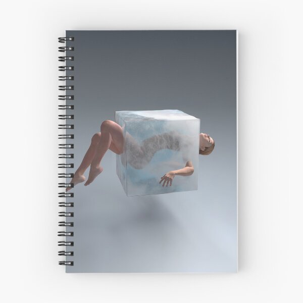 Item preview, Woman in ice cube designed and sold by Mike Kiev art.