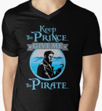 Keep The Prince, I'll Take The Pirate Men's V-Neck T-Shirt