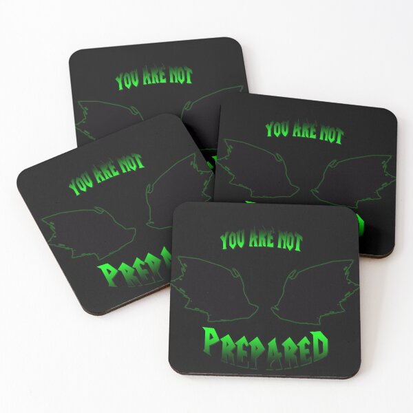 Item preview, You Are Not Prepared designed and sold by ImpPrintsArt.