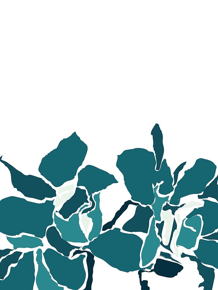Orchards 2S in Teal by naomicrain