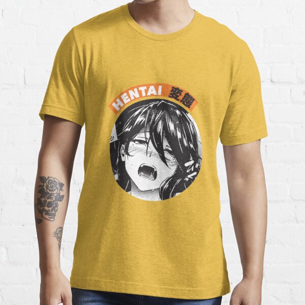 Pornhub Anime Girl Ahegao Japan T-Shirt On Sale 