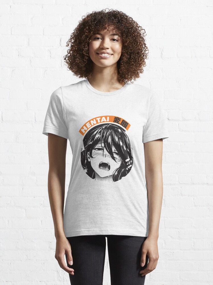 Pornhub Anime Girl Ahegao Japan T-Shirt On Sale 