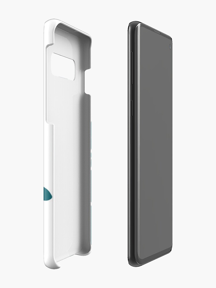 Alternate view of Orchards 2D in Teal Case & Skin for Samsung Galaxy