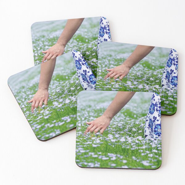 Item preview, Blooming Flax Field designed and sold by NavorolArt.