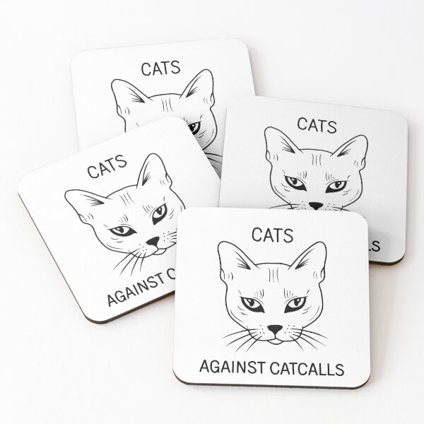 Item preview, Cats Against Catcalls designed and sold by ValentinaHramov.