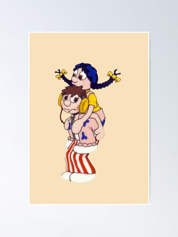 Lucy Und Hi Fi The Raggy Dolls Poster Von Oldschool Kids Redbubble