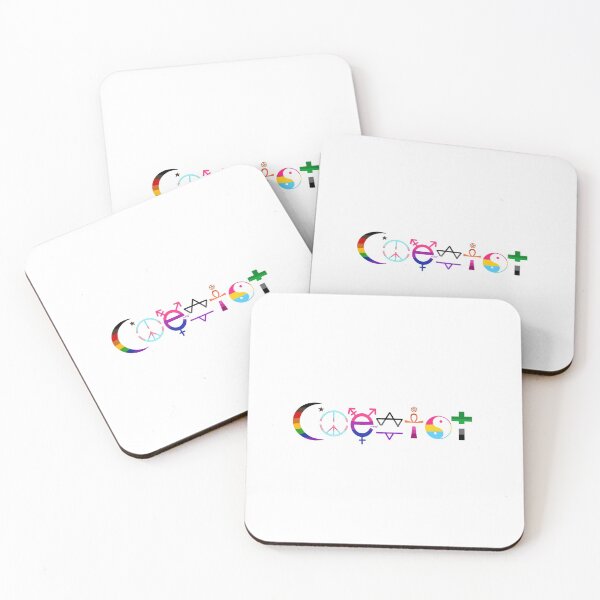 Item preview, Coexist (flags) designed and sold by Asher's Art.