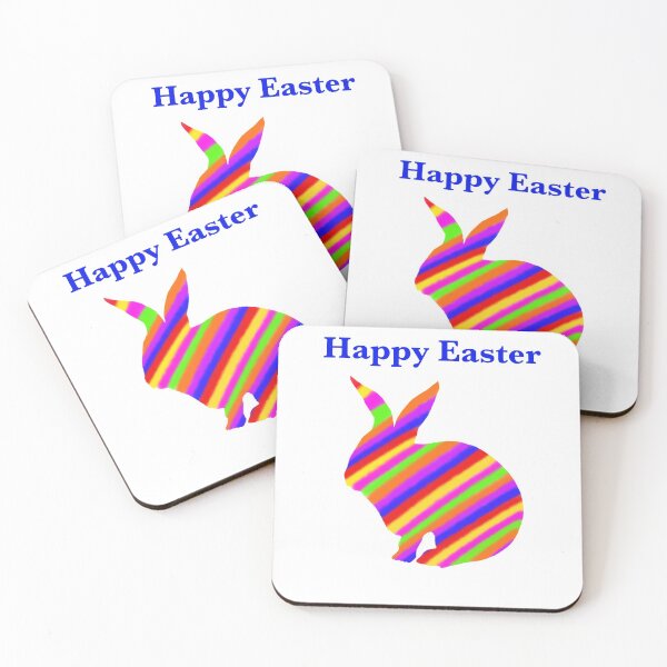 Item preview, Happy Easter Rainbow Rabbit designed and sold by Imemewell.