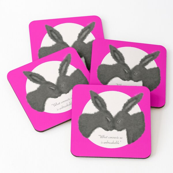 Item preview, Bunny Bond Black And White  designed and sold by Imemewell.