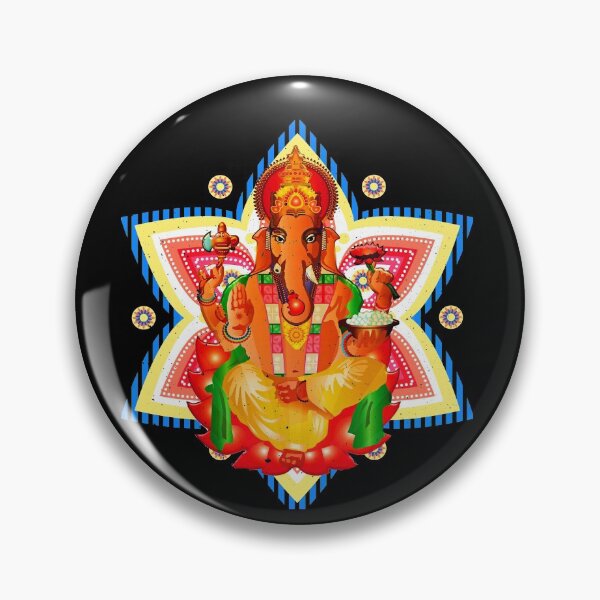 Item preview, Ganesha Mandala Hindu God Hinduism designed and sold by fantasyy.