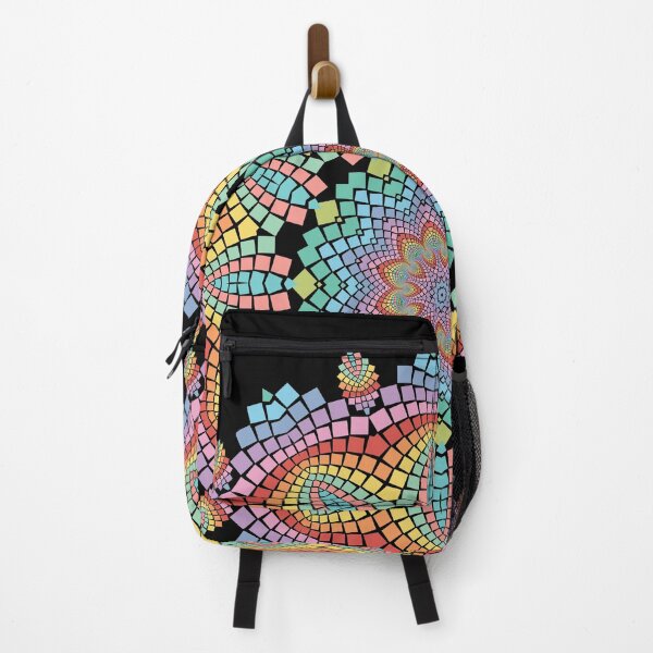Item preview, Mosaic mandala in pastel colors designed and sold by KreaKat.