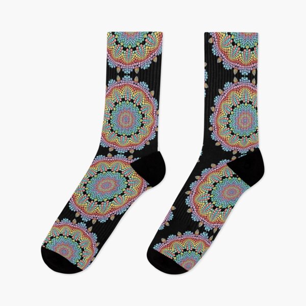 Item preview, Mosaic mandala in pastel colors  designed and sold by KreaKat.