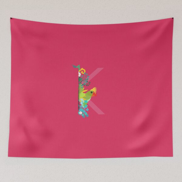Item preview, Tropical alphabet K designed and sold by TheBWGalerie.